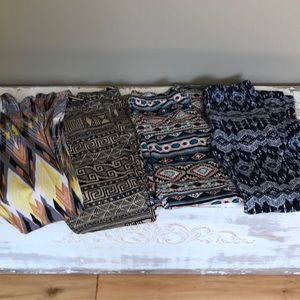 Medium leggings bundle.  Size M